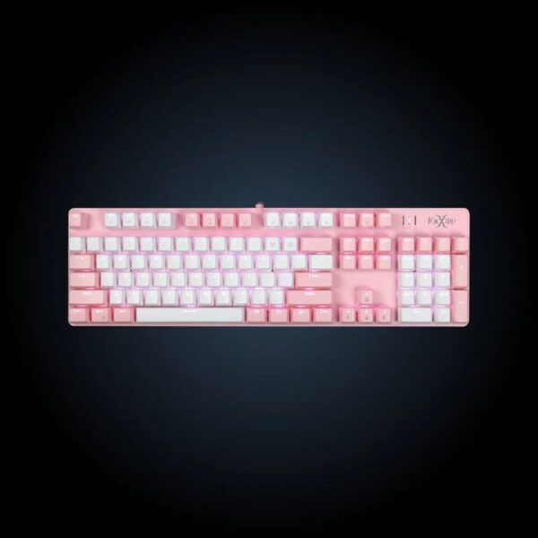 کیبورد بازی PINKLOVE کد FXR-HKM-68 - تصویر 3