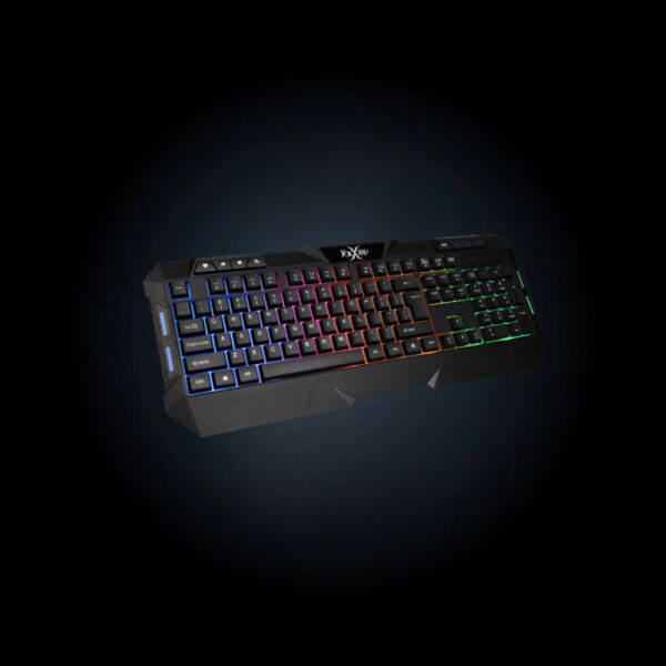 کیبورد بازی HUNT کد FXR-BKL-63 - تصویر 2